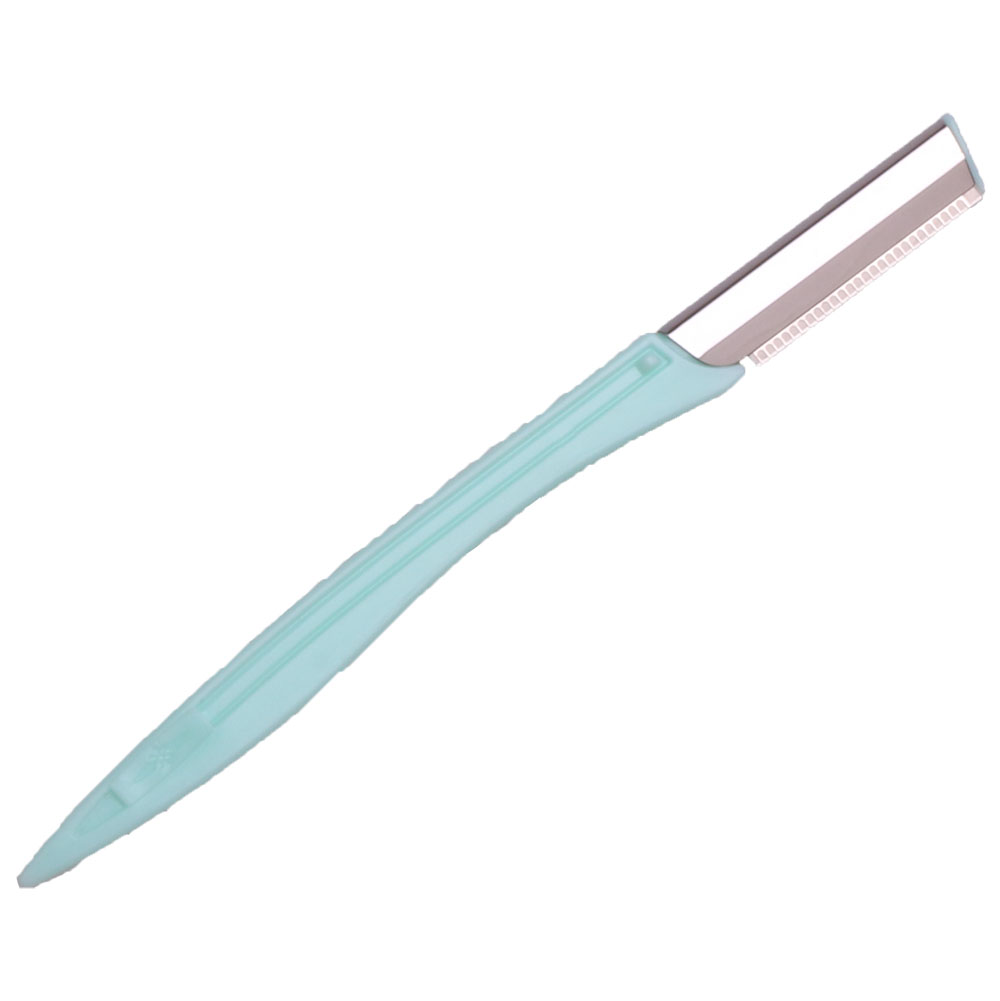 3 PCS Plastics Handle Eyebrow Razor Trimmer Shaper Shaver with Razor for Eyebrow Shaping